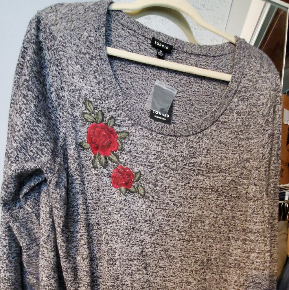 NWT Torrid 2fer sweater